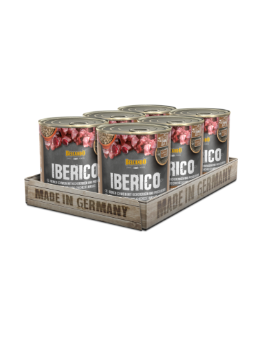 BELCANDO LATAS IBERICO GARBANZOS Y ARANDANOS 800 GR x 6 UNID