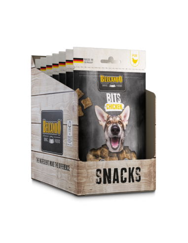 BELCANDO SNACKS BITS POLLO 90 GR