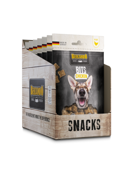 BELCANDO SNACKS BITS POLLO 90 GR