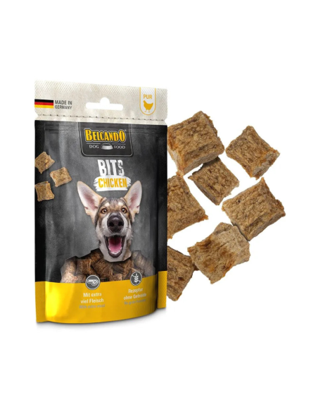 BELCANDO SNACKS BITS POLLO 90 GR