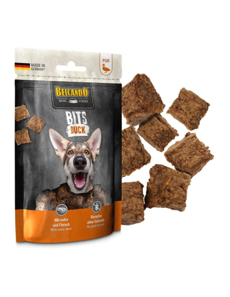 BELCANDO SNACKS BITS PATO 90 GR