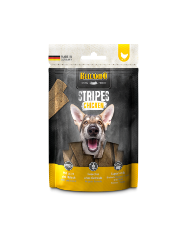 BELCANDO SNACKS STRIPES POLLO 70 GR