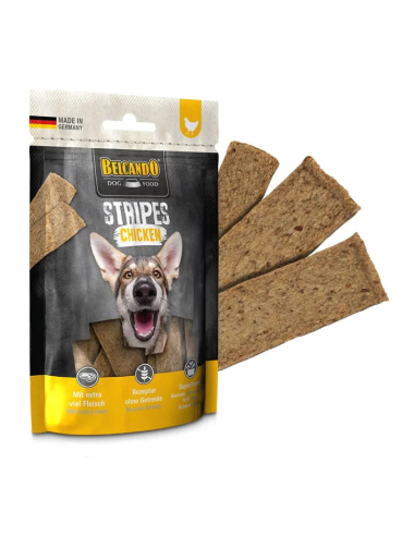 BELCANDO SNACKS STRIPES POLLO 70 GR
