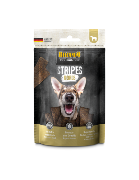 BELCANDO SNACKS STRIPES CABALLO 70 GR
