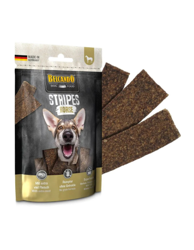 BELCANDO SNACKS STRIPES CABALLO 70 GR