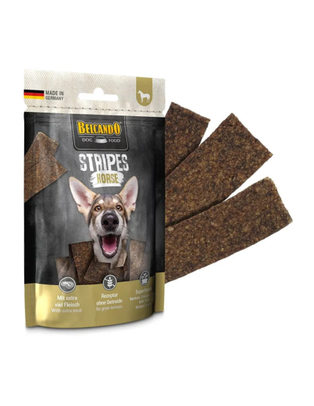 BELCANDO SNACKS STRIPES CABALLO 70 GR