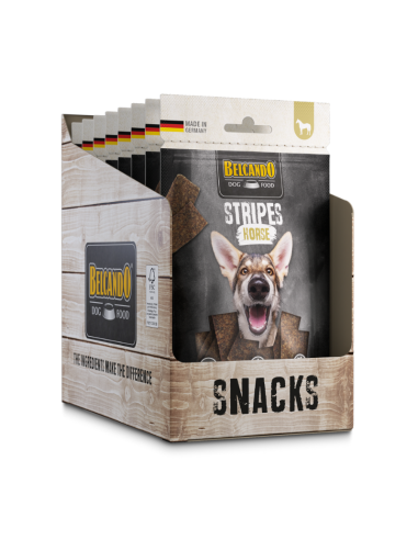 BELCANDO SNACKS STRIPES CABALLO 70 GR
