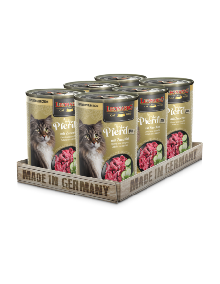 LEONARDO LATAS CABALLO CALABACIN 400 GR X 6 UNID