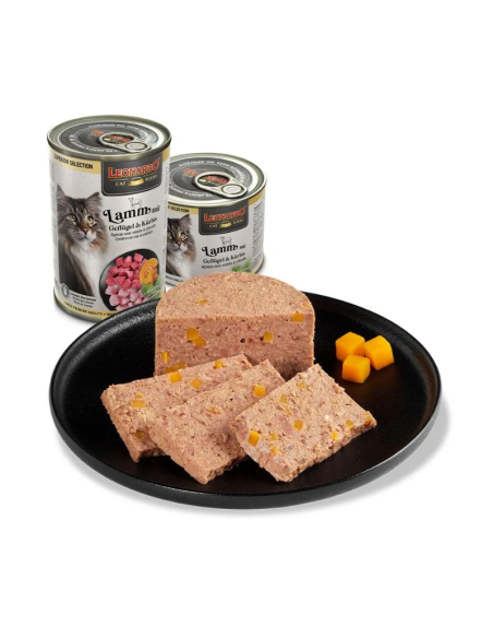 LEONARDO LATAS CORDERO AVE CALABAZA 400 GR X 6 UNID