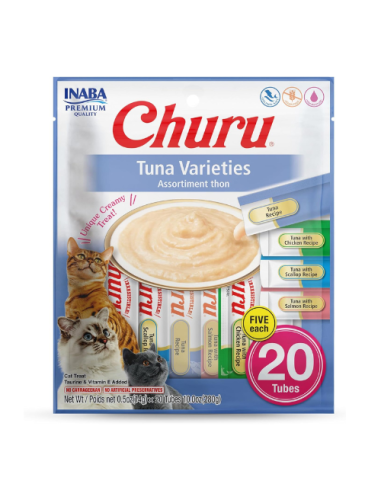 CHURU GATO VARIEDADES ATÚN 20 UNID