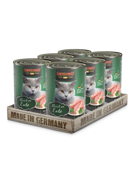 LEONARDO LATAS QUALITY SELECTION PATO 400 GR X 6 UNID