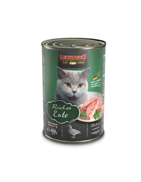 LEONARDO LATAS QUALITY SELECTION PATO 400 GR X 6 UNID