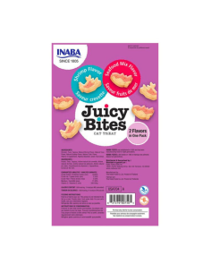 CHURU GATO JUICY BITES CAMARÓN Y MARISCO 3 UNID 2