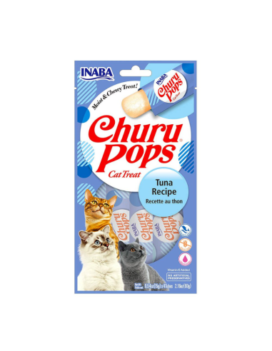 CHURU GATOS POP DE ATÚN 4 UNID