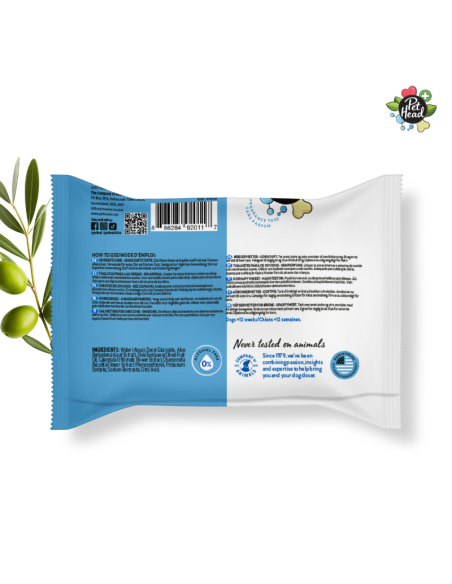 PET HEAD HEALTH TOALLITAS OIDOS 3O UNID