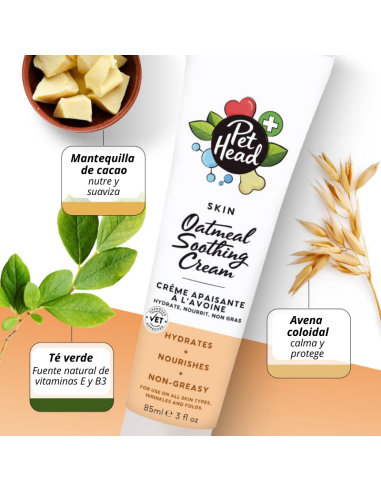 PET HEAD HEALTH CREMA DE AVENA 85 ML