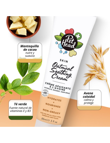 PET HEAD HEALTH CREMA DE AVENA 85 ML