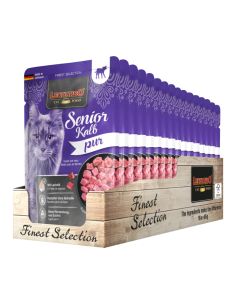 LEONARDO SENIOR PURO EN TERNERA 85GR X 16 UNID