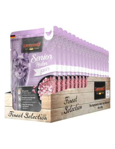 LEONARDO SENIOR PURO EN AVE 85GR X 16 UNID
