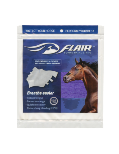 FLAIR STRIPS TIRA NASAL PURPURA 6 UNID