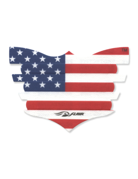 FLAIR STRIPS TIRA NASAL BANDERA USA 6 UNID