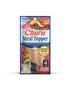CHURU GATO MEAL TOPPER POLLO 4 UNID