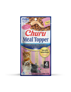 CHURU GATO MEAL TOPPER ATÚN Y SALMÓN 4 UNID