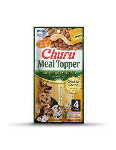 CHURU PERRO MEAL TOPPER POLLO 4 UNID