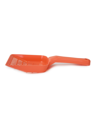 HEY! PALA SANITARIA PARA GATO NARANJA 26,5X10 CM