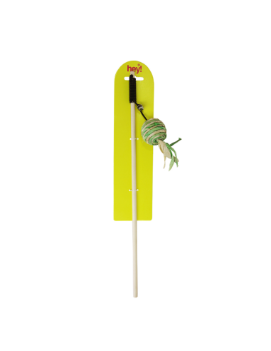 HEY! JUGUETE VARILLA PELOTA VERDE 40 CM