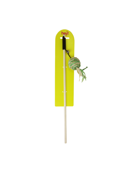HEY! JUGUETE VARILLA PELOTA VERDE 40 CM