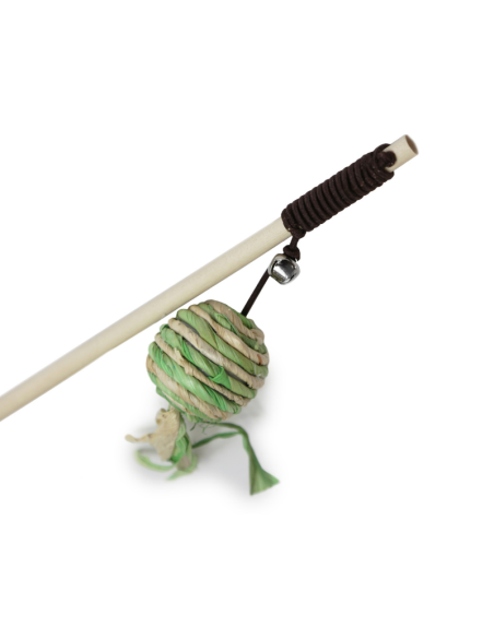 HEY! JUGUETE VARILLA PELOTA VERDE 40 CM