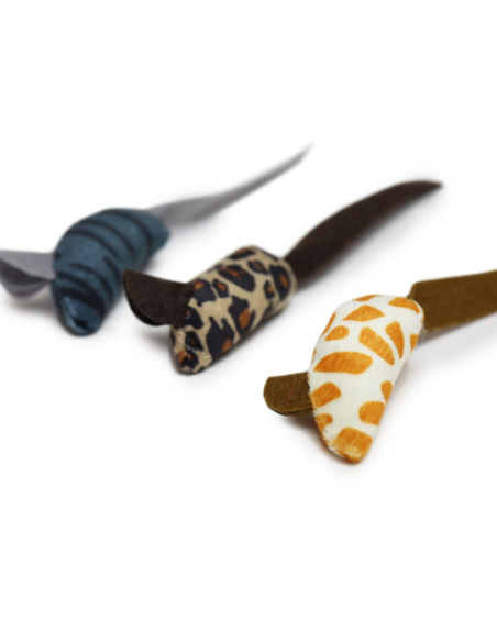 HEY! RATONES ANIMAL PRINT PACK 3 UNID