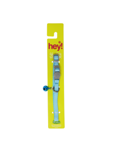 HEY! COLLAR ELEGANTE CELESTE PARA GATO