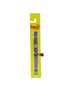 HEY! COLLAR ELEGANTE PÚRPURA PARA GATO