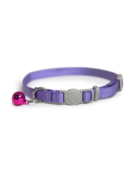 HEY! COLLAR ELEGANTE PÚRPURA PARA GATO