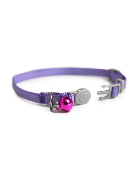 HEY! COLLAR ELEGANTE PÚRPURA PARA GATO