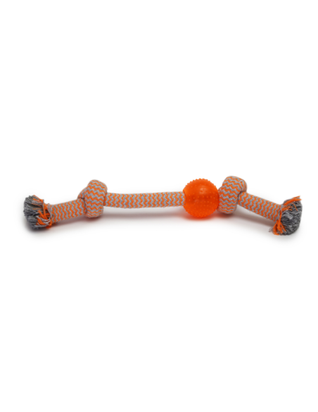 HEY! CUERDA NARANJA CON NUDO DE GOMA 30,5 CM