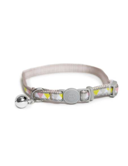 HEY! COLLAR ELEGANTE GRIS PARA GATO