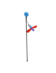 HEY! VARILLA LIBELULA SONORA PARA GATO 49 CM 2