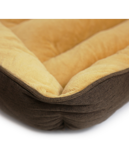 HEY! CAMA CONFORT CAFE Y BEIGE TALLA XL