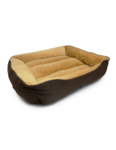 HEY! CAMA CONFORT CAFE Y BEIGE TALLA M 2