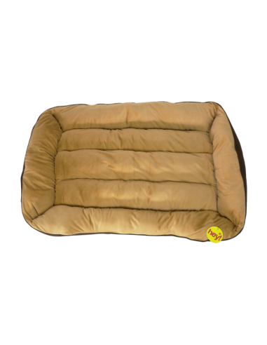 HEY! CAMA CONFORT CAFE Y BEIGE TALLA M
