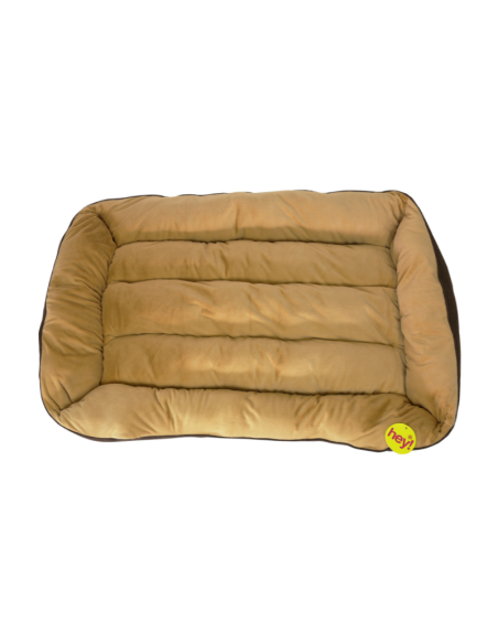 HEY! CAMA CONFORT CAFE Y BEIGE TALLA M