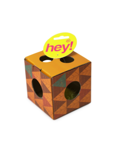 HEY! CUBO CON PELOTA INTERACTIVA PARA GATO