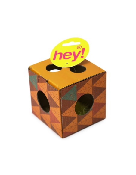 HEY! CUBO CON PELOTA INTERACTIVA PARA GATO