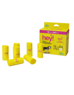 HEY! BOLSAS SANITARIAS CAJA 16 ROLLOS 33X23 CM