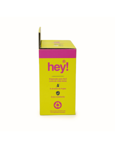HEY! BOLSAS SANITARIAS CAJA 16 ROLLOS 33X23 CM