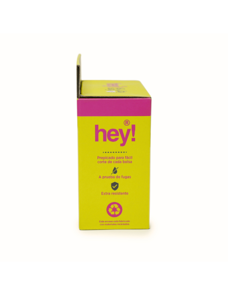 HEY! BOLSAS SANITARIAS CAJA 16 ROLLOS 33X23 CM
