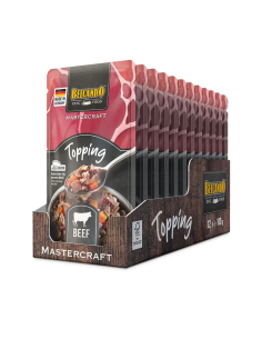 BELCANDO SOBRES MASTERCRAFT TOPPING TERNERA 100 GR X 12 UNID